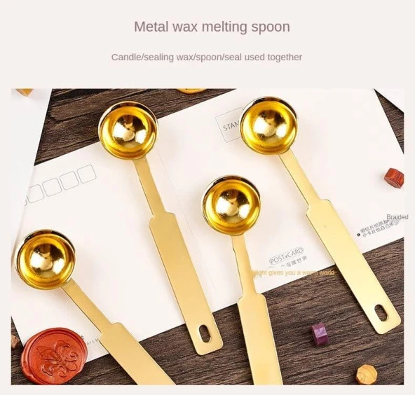 Mühür Mumu Eritme Kaşığı Paslanmaz - Resim 4