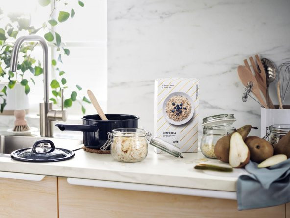 Vakum Kapaklı Cam Kavanoz MeridyenDukkan Şeffaf 0.5 Litre Contalı Kavanoz - 8