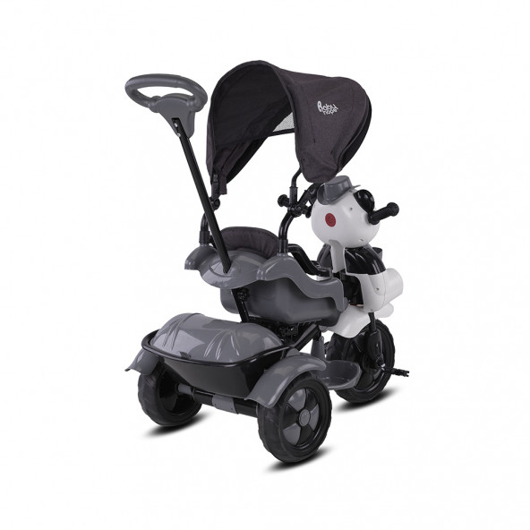 Babyhope 127 Little Panda Gri 3 Tekerlekli Bisiklet - 3