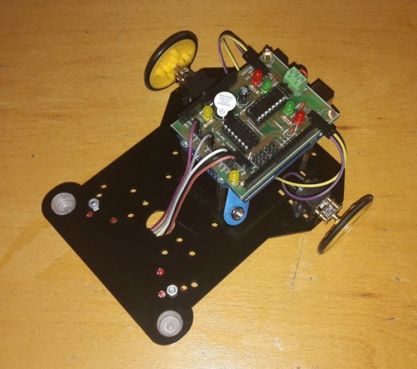 Arduino Çizgi İzleyen Robot - DD Shield - 2