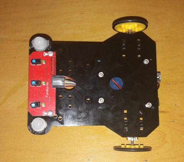 Arduino Çizgi İzleyen Robot - DD Shield - 3