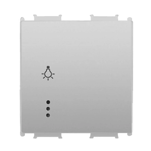 Viko Panasonic Thea Modüler Metalik Beyaz 2M Işıklı Light Anahtar Düğme/Kapak