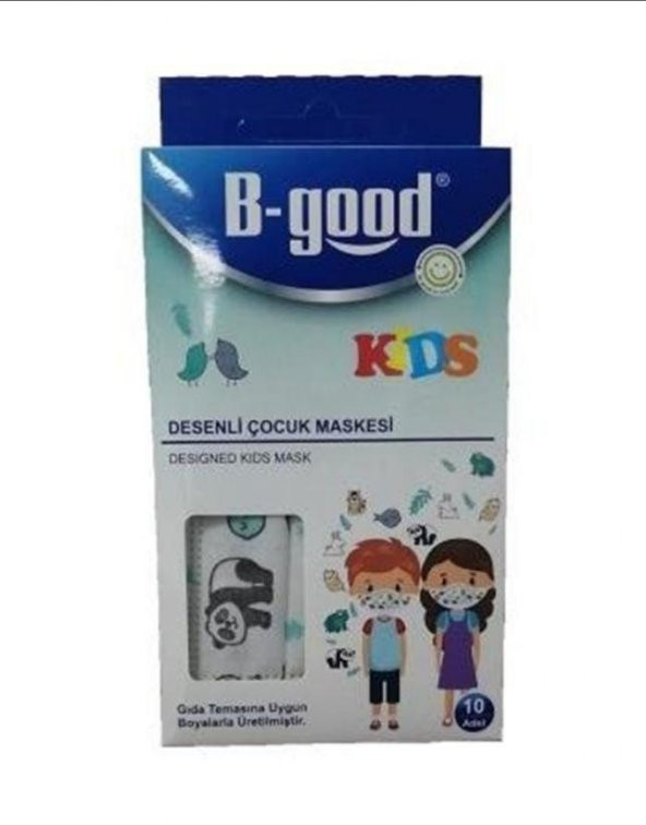 BGOOD ÇOCUK MASKE LASTİK HALKALI 10LU - 2