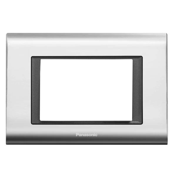 Viko Panasonic Thea Sistema Chrome + Füme 3M Çerçeve