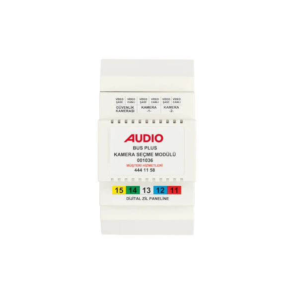 Audio 001036 Bus Plus Kamera Seçme, Harici Kamera Bağlama Modülü