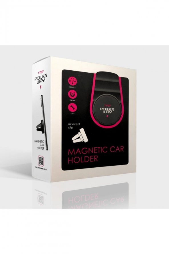 Powerway Araç İçi Mıknatıslı Havalandırma Telefon Tutacağı - 2