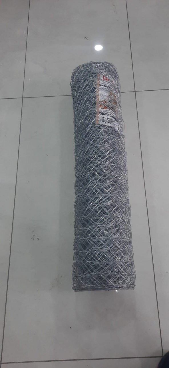 Bahçe Teli Kümes Tel 100 cm X 20 metre Tel Çapı 1.60 mm Göz Aralığı 7.5 cm