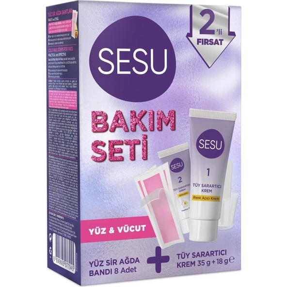 Sesu Bakım Seti Yüz Ve Vücut 18+35 gr