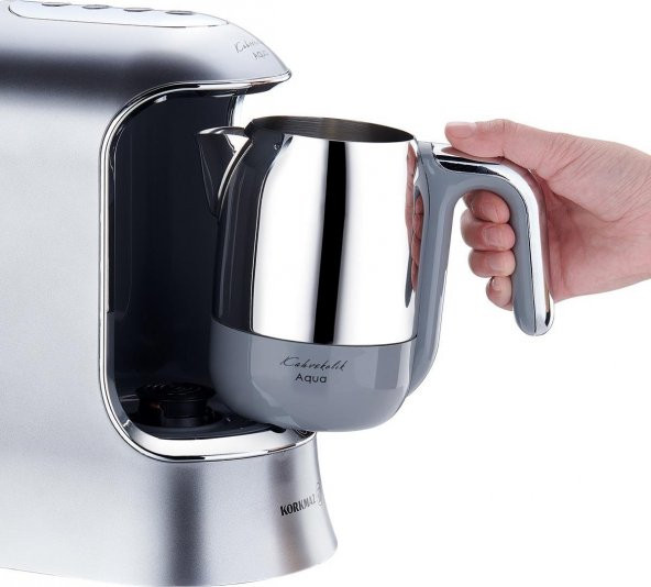 Korkmaz A862-05 Kahvekolik Aqua Inoxkrom Kahve Makinesi - 2