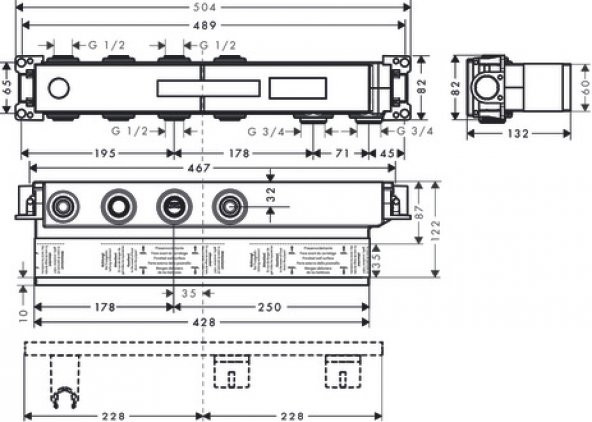 Hansgrohe RainSelect İç Set 2 Çıkış - 3