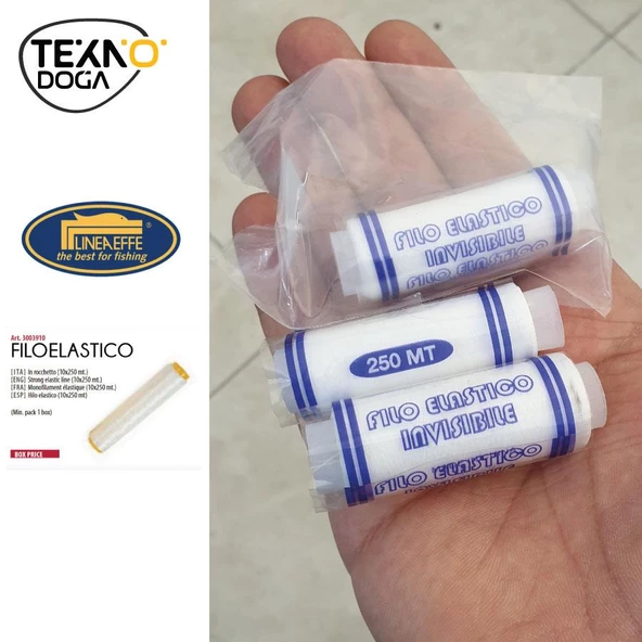 Lineaeffe Yem İpi Filo Elastico 250m Elastik Yem Bağlama - 2