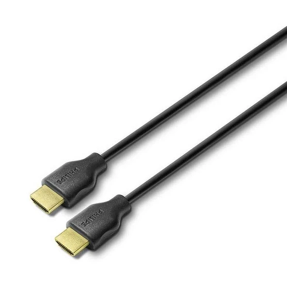 Philips SWV5401P/10 1.5 m 4K 2160p Altın Uçlu HDMI Kablo - Resim 2