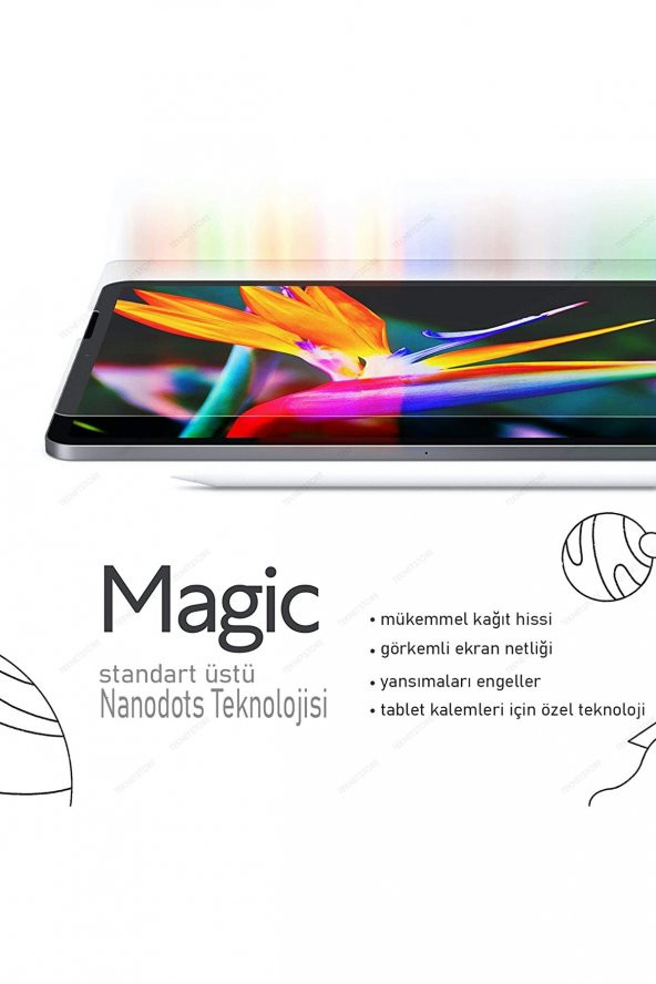 Cisteen Nillkin  Apple Ipad Pro 11 2020 Paper-like Ekran Koruyucu Kağıt Hisli Kırılmaz Cam - 4