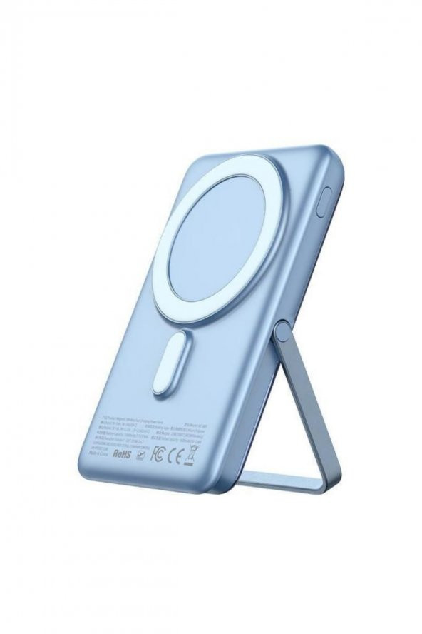 Mc-0692 15w Magsafe 10000mah Ekranlı Powerbank Mavi