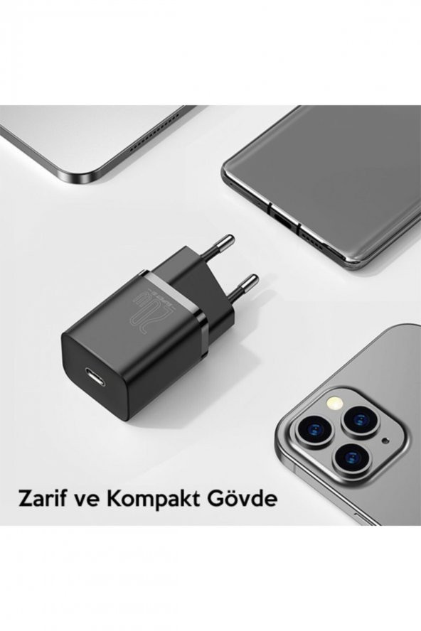 Baseus Super Si 20w Pd Type-c Hızlı Şarj Adaptörü Hızlı Şarj Aleti 20w - 3