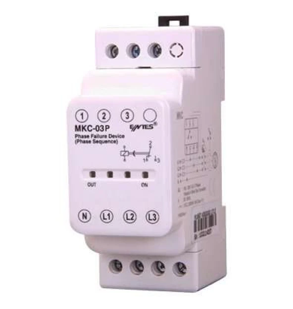 Entes MKC-03P Motor Faz Koruma Rölesi