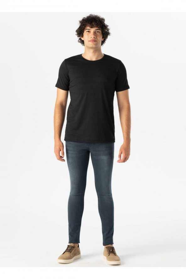 Polo Yaka Armürlü Siyah Erkek T-shirt Ts1014000266 ürün görseli