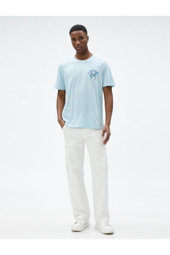 Erkek Tişört - 3sam10388hk - Resim 2