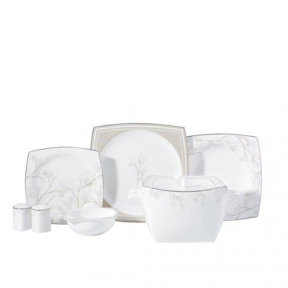 KORKMAZ A8461 BONE SEL.60 P YEMEK TAKIMI (KARE) - 2