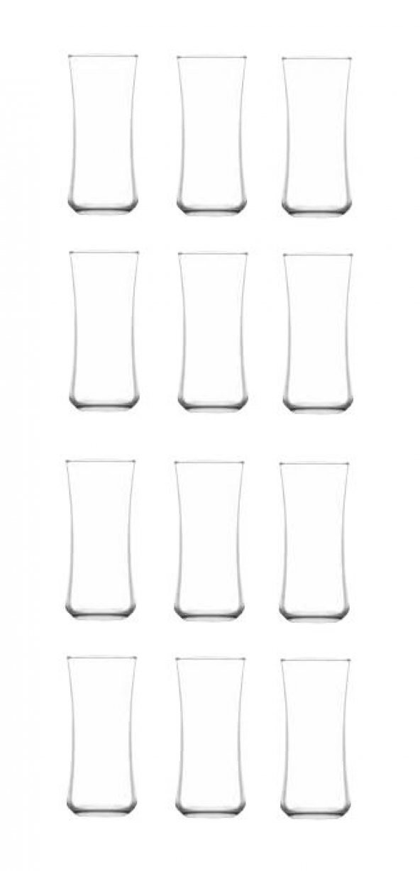 Lav duru ince taban limonata bardak - 12 li rakı bardağı - 2