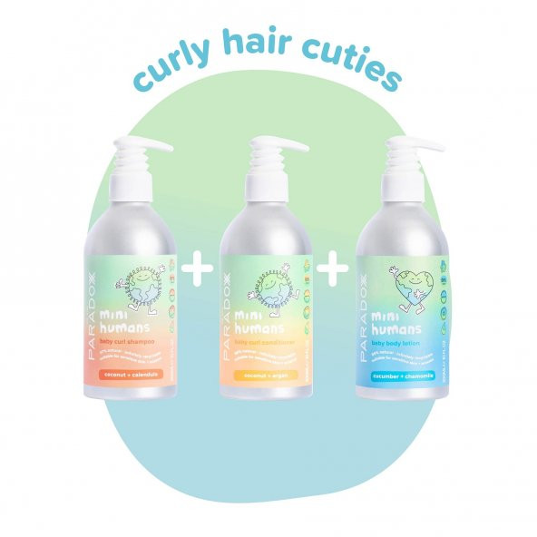Bebekler İçin Saç & Vücut Bakım Seti Mını Humans Curly Haır Cutıes