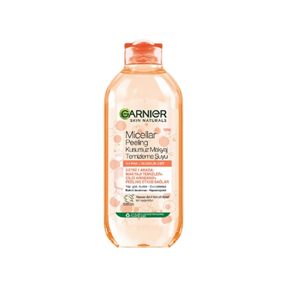 Garnier Micellar Peeling Kusursuz Makyaj Temizleme Suyu 400 ml ürün görseli