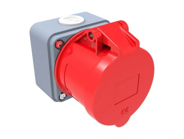 Bemis IP44 CEE Norm 4/32A Duvar Priz 380V - 450V BC1-3504-2510 ürün görseli 1