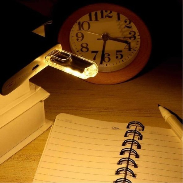 FİLONLİNE FAC-01 TAŞINABİLİR MİNİ USB 3 LED BEYAZ LAMBA 5730 SMD KAMP STİCK LED  GECE LAMBASI - 3