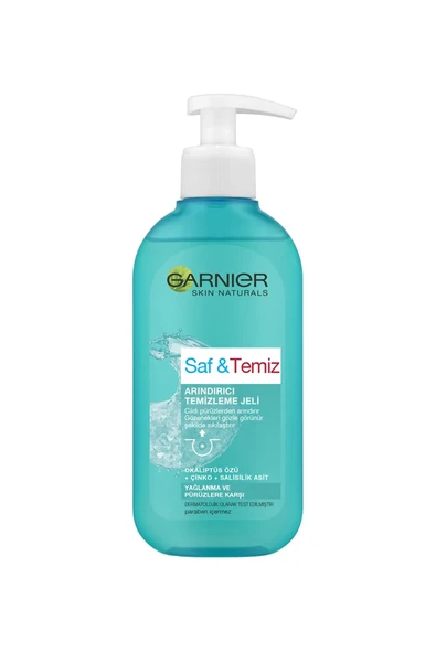 Garnier Saf & Temiz Yağlanma Ve Pürüzlere Karşı Temizleme Jeli 200ml