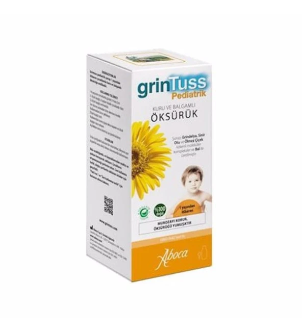 Grintuss Öksürük Şurubu Pediatrik 128 gr