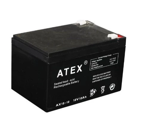 12V 12AH/20HR, AKU 12V 12AH ATEX 12-12 BAKIMSIZ KURU AKÜ