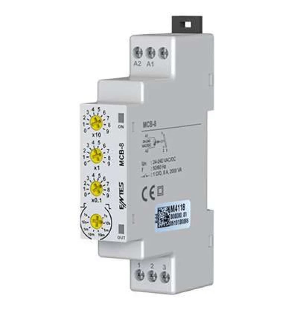 Entes MCB-8 Elektronik Zaman Rölesi