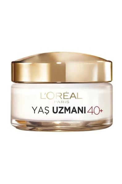 L'Oreal Paris Yaş Uzmanı 40+ Kırışıklık Karşıtı Nemlendirici Krem 50ml Gündüz