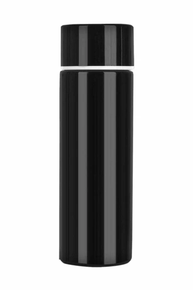 150 ml Cep Tipi Mini Ufak Kaliteli 304 Çelik Çift Katmalı Termos Siyah