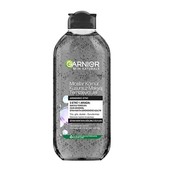 Garnier Micellar Kömür Kusursuz Makyaj Temizleyici Jel 400 Ml ürün görseli