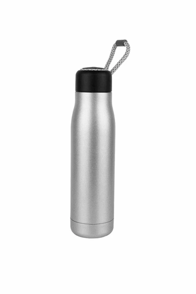 Çift Katmanlı 600 Ml 304 Çelik Termos 547 Siyah