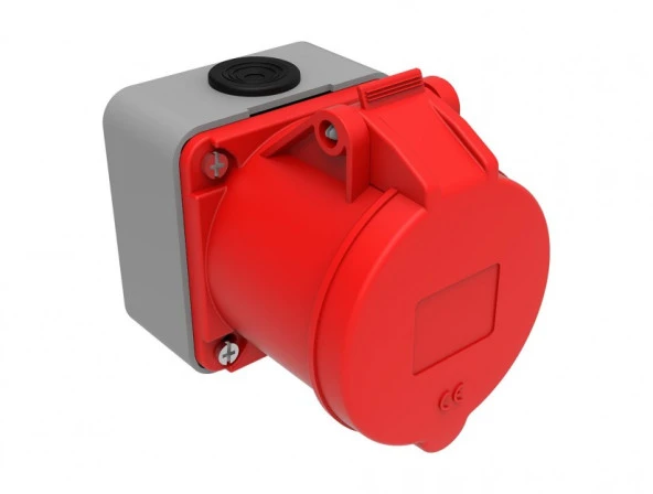 Bemis IP44 CEE Norm 5/32A Duvar Priz 380V - 450V BC1-3505-2510