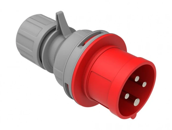 Bemis IP44 CEE Norm 4/16A Düz Fiş 380V - 450V BC1-1504-2011