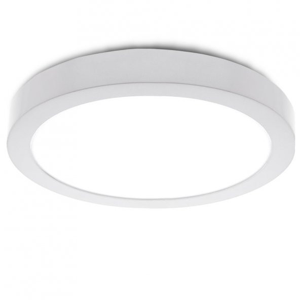 Ack AP03-01230 12W Yuvarlak Sıva Üstü Led Panel 6500K Beyaz - 3