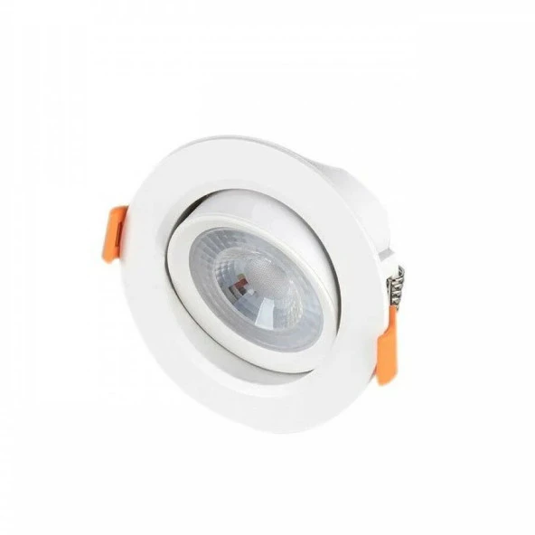 Cata CT-5204 5W Yuvarlak Cob Led Akik Spot Armatür 3200K Günışığı - 2