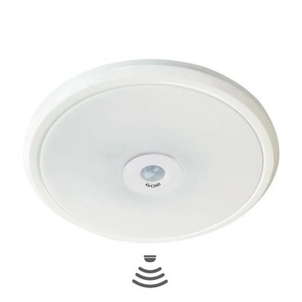 Işıldar Acilde Led Slim Trend Plus 360 Derece Sensörlü Ledli Soft 6500K Beyaz Armatür 18W 22 018 000 001 04476