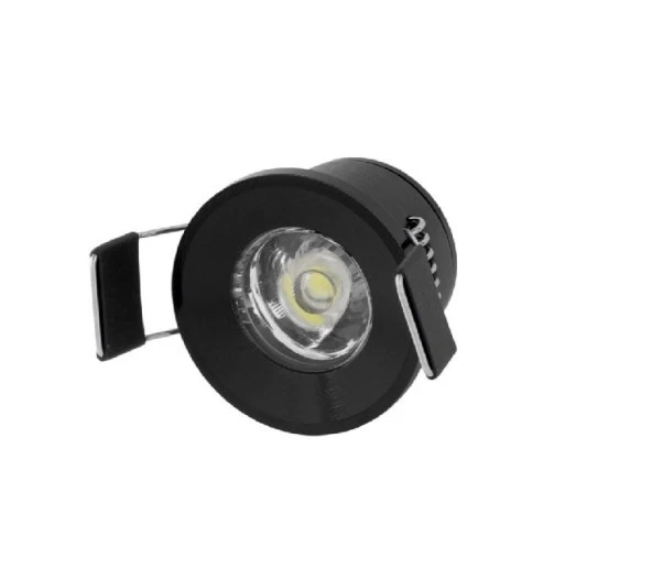 Cata CT-5270 1,5W Power Led Yıldız Spot 6400K Beyaz Işık Siyah Kasa