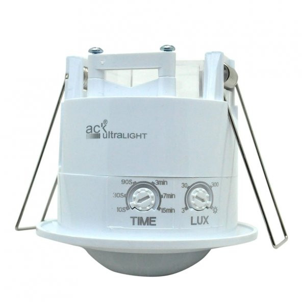 Ack Ay31-01040 220V 360 Derece Sıva Altı Tavan Tipi Hareket Sensörü - 3