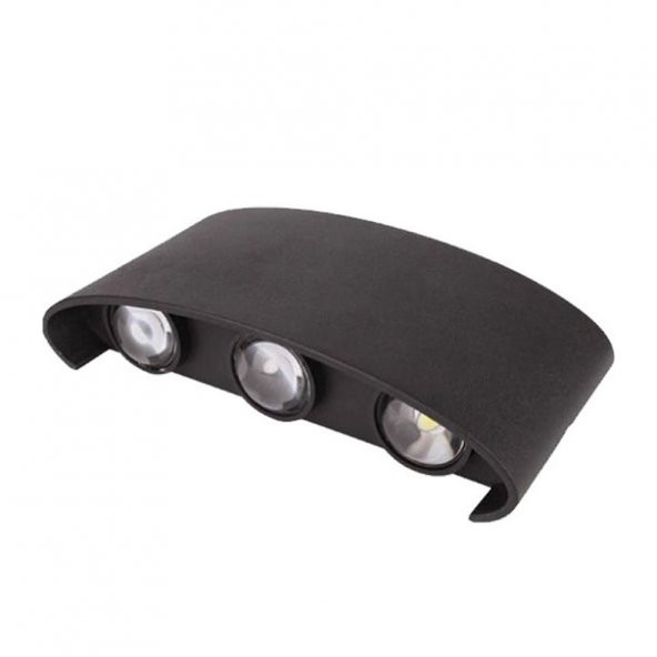 Maxled 12w Çift Yönlü Oval 3000K Günışığı Dış Mekan Led Aplik MX-2066 - 2