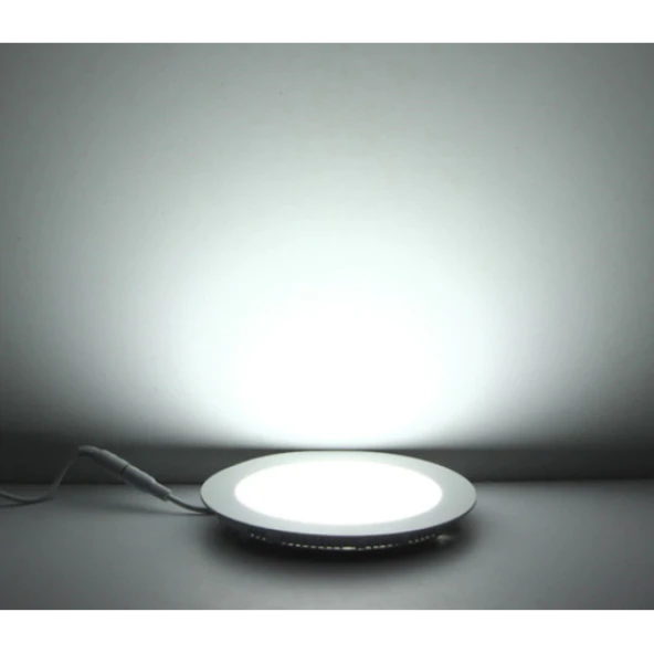 Maxled 6W Yuvarlak Sıva Altı Led Panel 6500K Beyaz - Resim 4