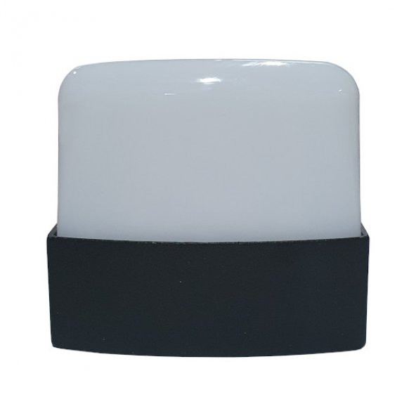 Ack AH07-07801 6W Dekoratif Led Aplik Siyah Kasa IP54 3000K Günışığı - 2