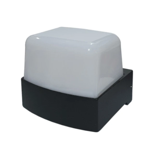 Ack AH07-07801 6W Dekoratif Led Aplik Siyah Kasa IP54 3000K Günışığı