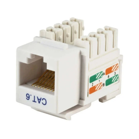 Mutlusan 45X45 Data Konnektörü (1x8) Cat6 MUT-888 049 050032