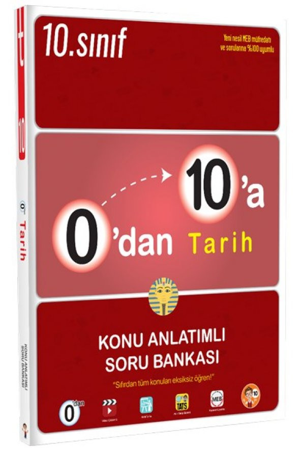 0dan 10a Tarih Konu Anlatımlı Soru Bankası - Tonguç Yayınları