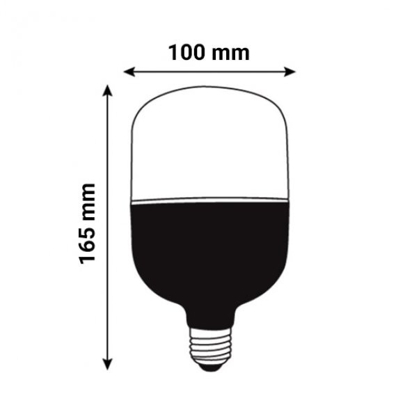 Maxled 30W Tourch Led Ampul 3000K Günışığı E-27 2400 Lümen - 3